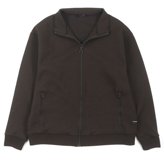  Louis Vuitton 2024 Hjy45w Monogram Logo Plate Zip-through Top Blouson Track