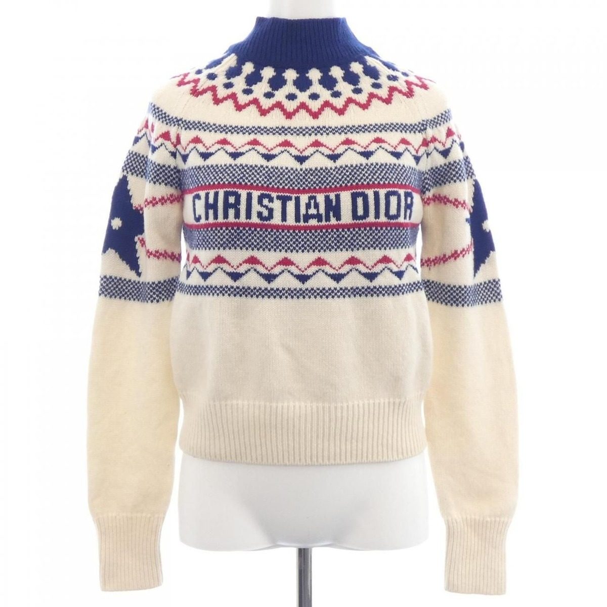 Dior Alps Stand Collar Swgater Knit