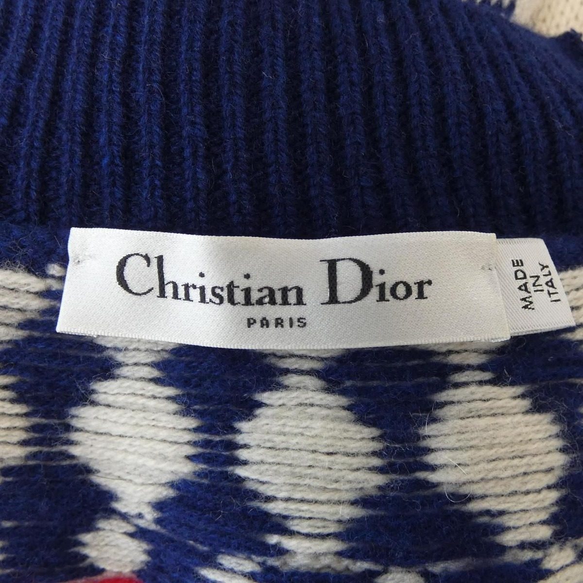 Dior Alps Stand Collar Swgater Knit — view 4