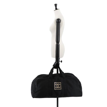 Chanel Sport Line Boston Bag Nylon Black A19977 Vintage Boston Bag 90295348