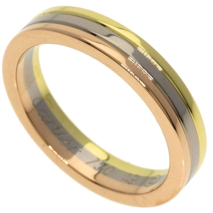 Cartier Three Color 49 Ring 18K Yellow Gold White Pink
