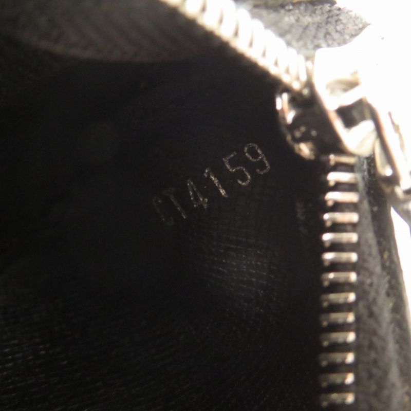 Louis Vuitton Pochette Cles Damier Graphite N60155 Coin Case LV 1206 Louis
