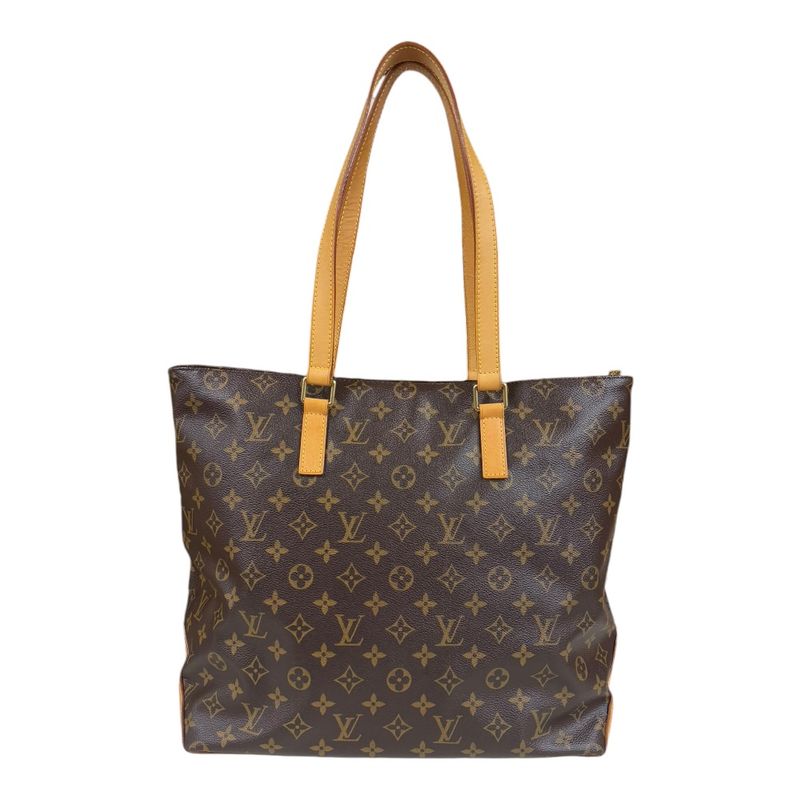 Louis Vuitton Cabas Mezzo Monogram Tote Bag Monogram Canvas M51151 Brown Women