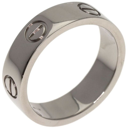 Cartier Love Ring #56 Ring - 18K White Gold Ladies