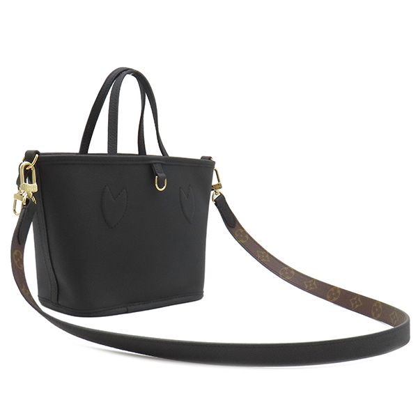 Louis Vuitton 2way Bag Neverfull Inside Out BB Monogram Canvas Calf Monogram X