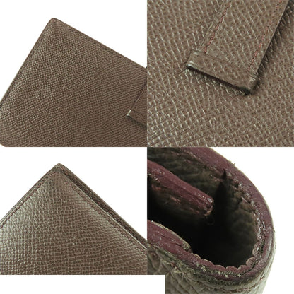Hermes Bearn Soufflet Etain Silver Epsom Wallet — view 7