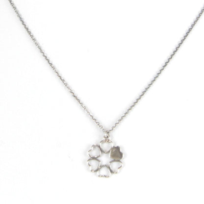 Tiffany & Co 925 Sterling Silver Paloma Picasso Crown of Heart Box Bag Necklace