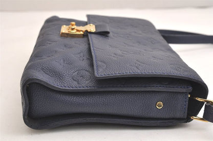 Louis Vuitton Monogram Empreinte Fascinante Shoulder Bag M94225 Navy 3399n