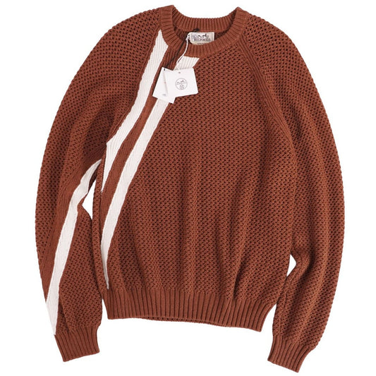 Hermes Knit Sweater Long Sleeve Cotton