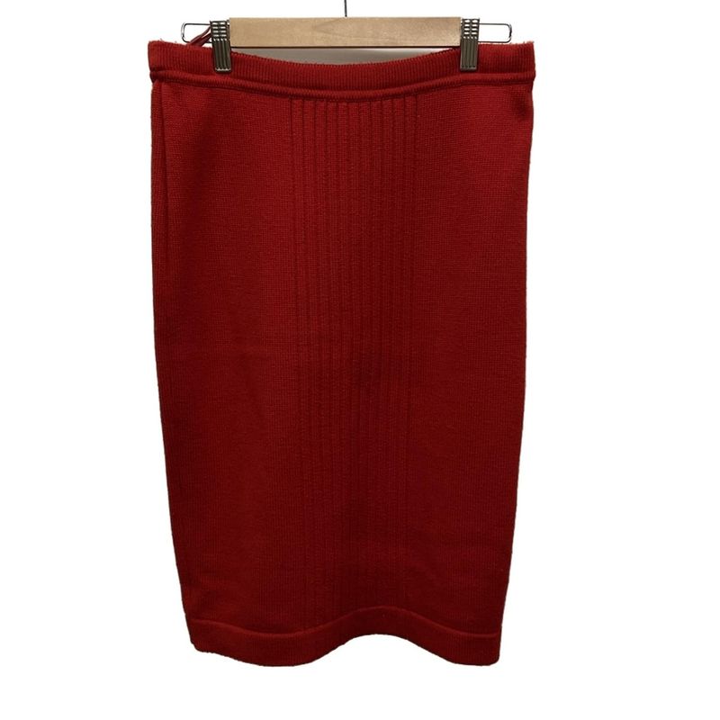 Chanel Skirt Size 38 M Women's 30303 Red