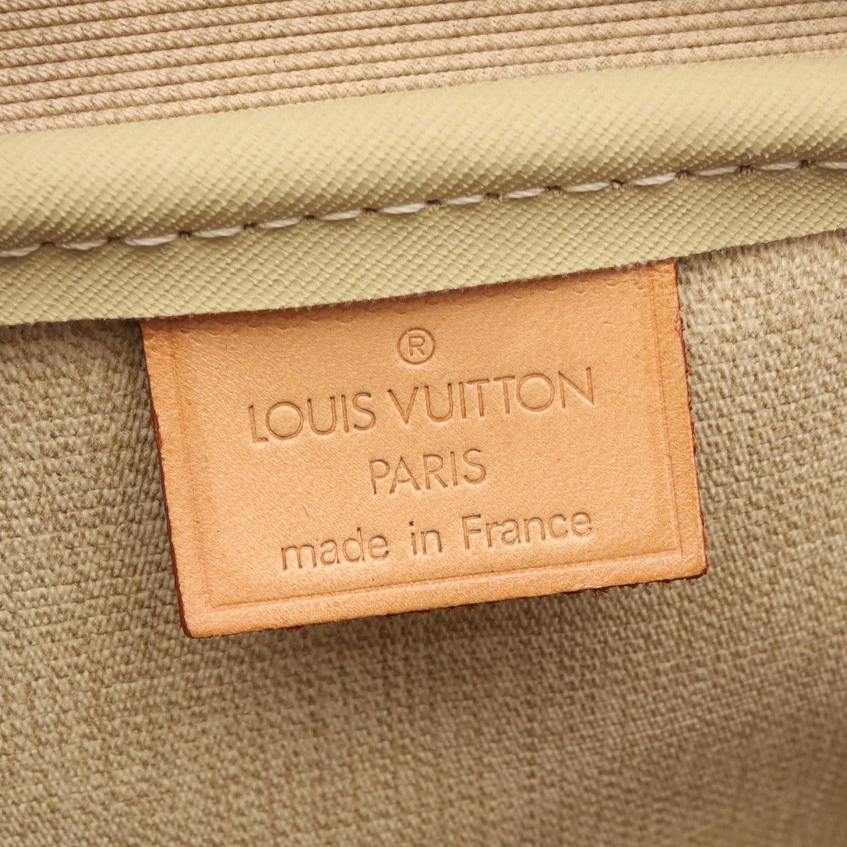 Louis Vuitton Handbag Deauville Bowling Vanity Canvas Leather — view 4