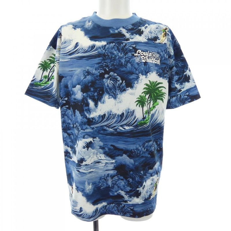 Louis Vuitton Printed Short Sleeve Cotton T-Shirt Hry 20 Wnpg