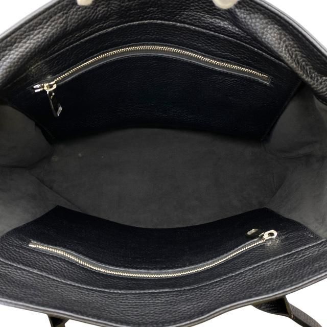 Louis Vuitton M50086 Cabas Voyage Tote Handbag Bag Shoulder Taurillon Black