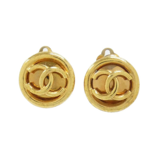 Chanel Vintage Earrings Gold