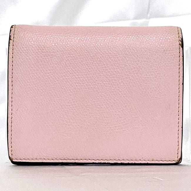 Fendi Bifold Wallet Pink Fize 8 M0387