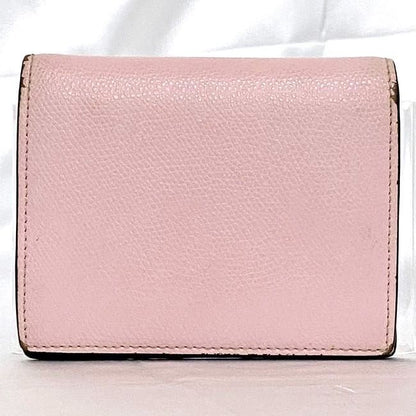 Fendi Bifold Wallet Pink Fize 8 M0387