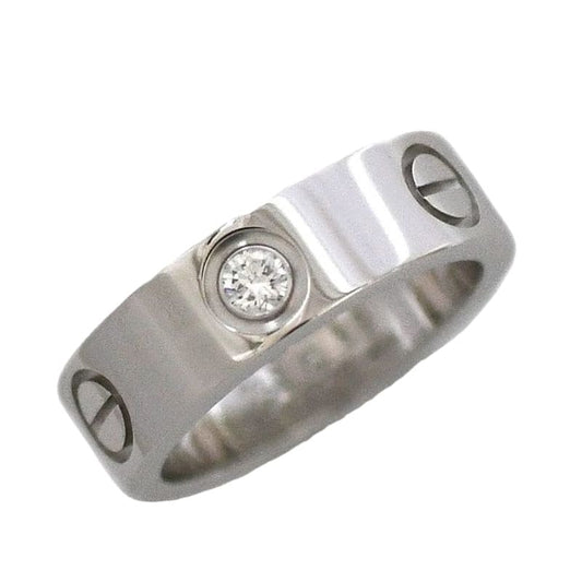 Cartier Ring Love White Gold Wg