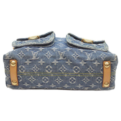 Louis Vuitton 05 M95049 Monogram Denim Baggy PM Long Strap