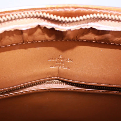 Louis Vuitton Houston Monogram Vernis Leather Bronze Tote — view 8