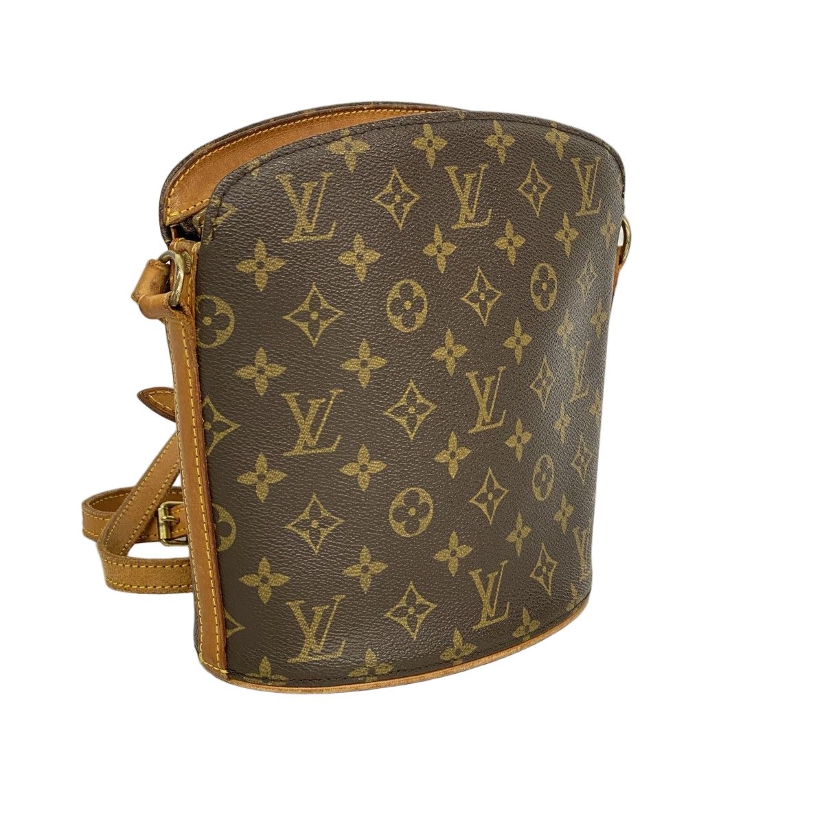 Louis Vuitton Shoulder Bag Monogram Drew Brown — view 2
