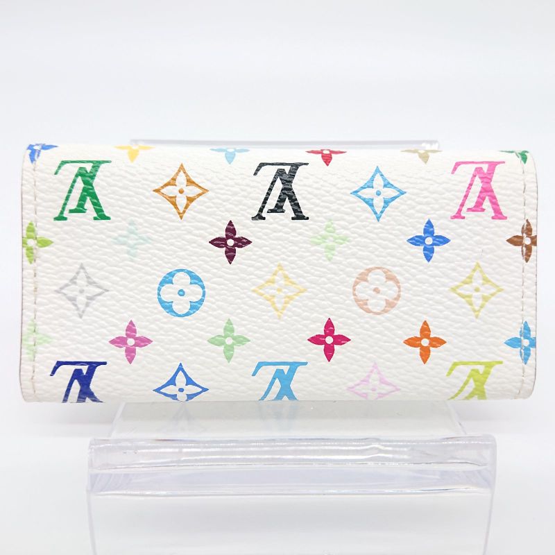 Louis Vuitton Key Case Multicolor Multicles 4 White