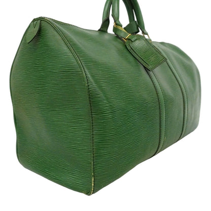 Louis Vuitton Boston Bag Epi Keepall 50 Borneo Green — view 2