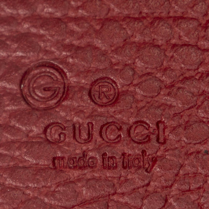 Gucci Red Grain Calfskin Leather — view 4