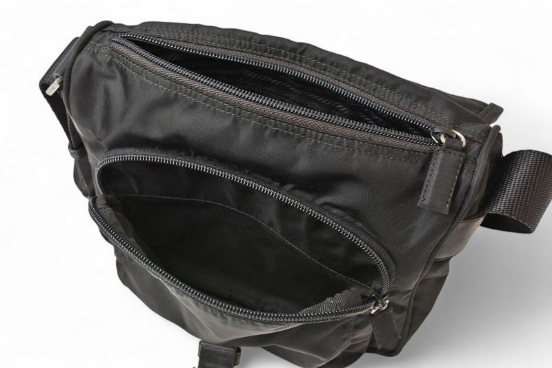 Prada Shoulder Bag Prada Crossbody Bag Nylon Black Bt0173