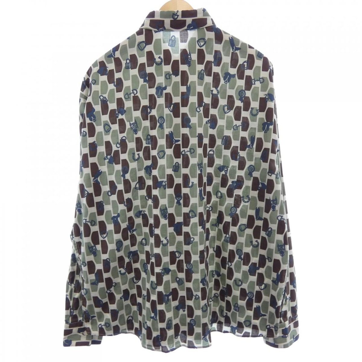 Hermes Shirt Green — view 2
