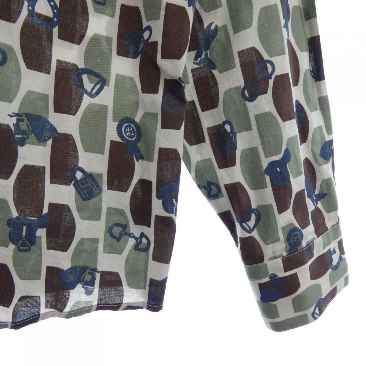 Hermes Shirt Green — view 6