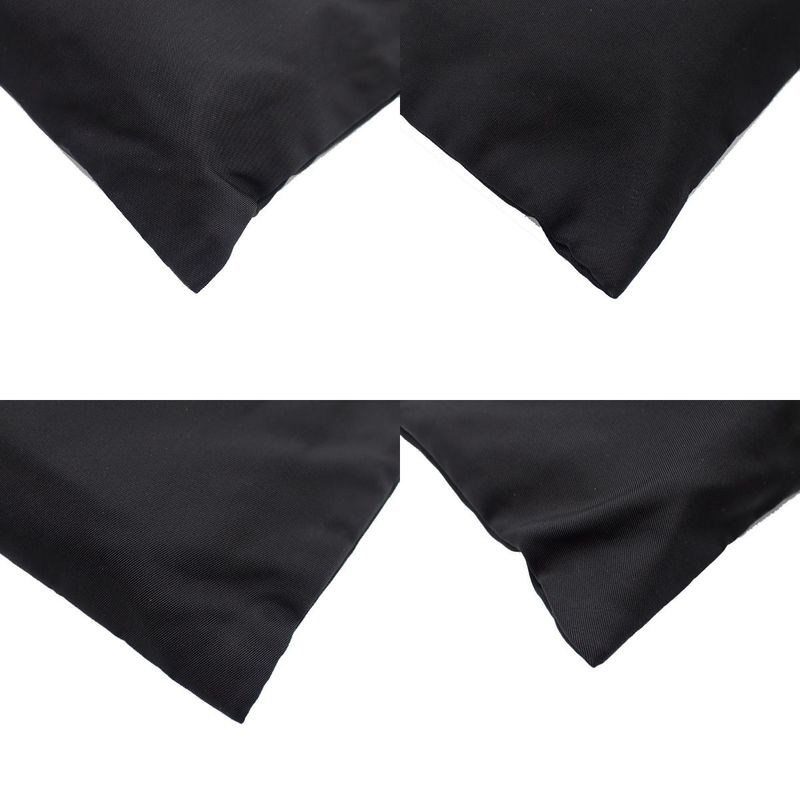 Prada Handbag Nylon Leather Logo 67ka722