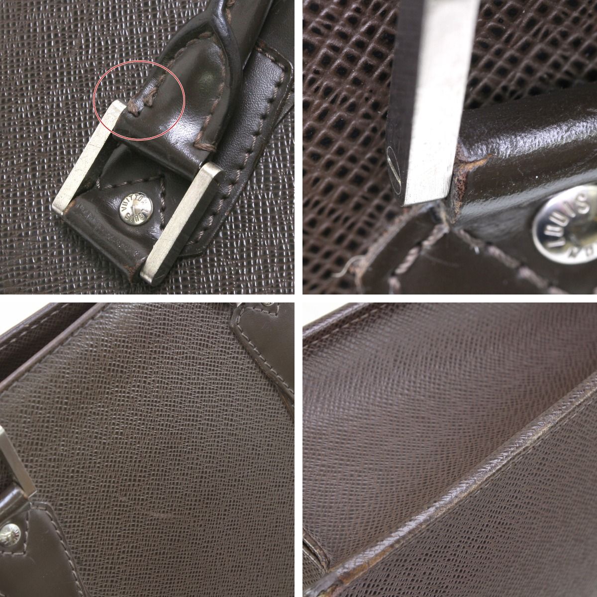 Louis Vuitton Taiga Rosane Business Bag M30052 Brown