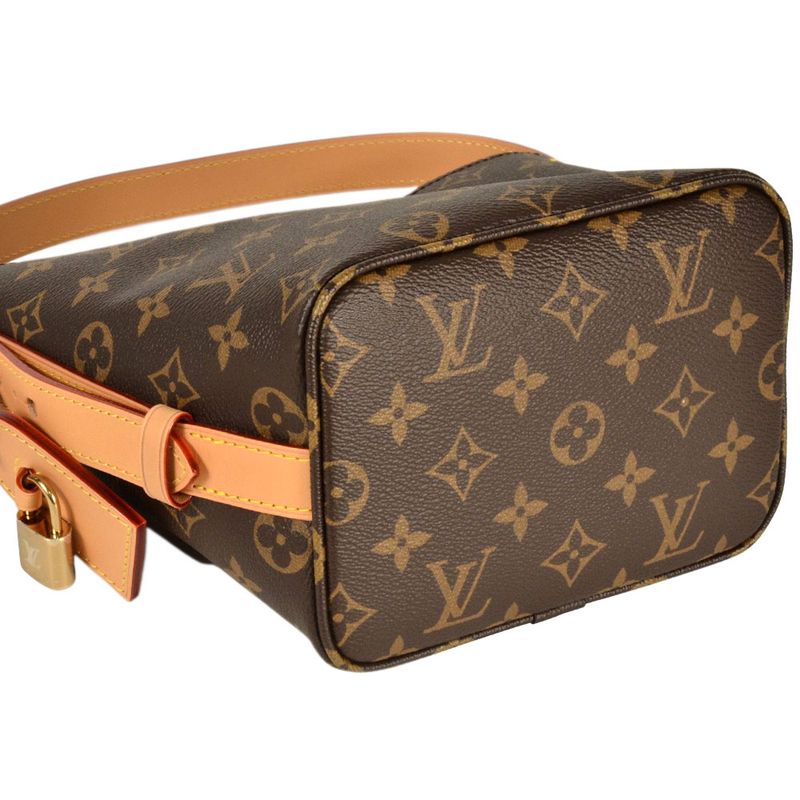 Louis Vuitton ALL IN BB Shoulder Bag Monogram Canvas M12925 Brown Goldhardware