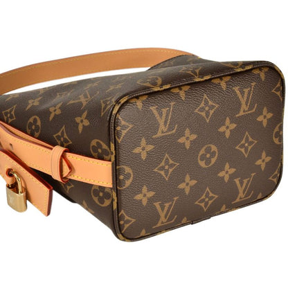 Louis Vuitton ALL IN BB Shoulder Bag Monogram Canvas M12925 Brown Goldhardware