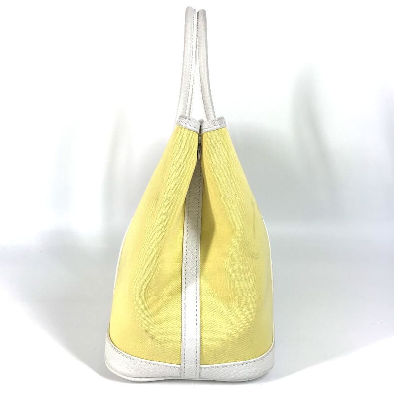 Hermes Handbag Garden Party TPM Garden Party TPM Toile Ash Yellow