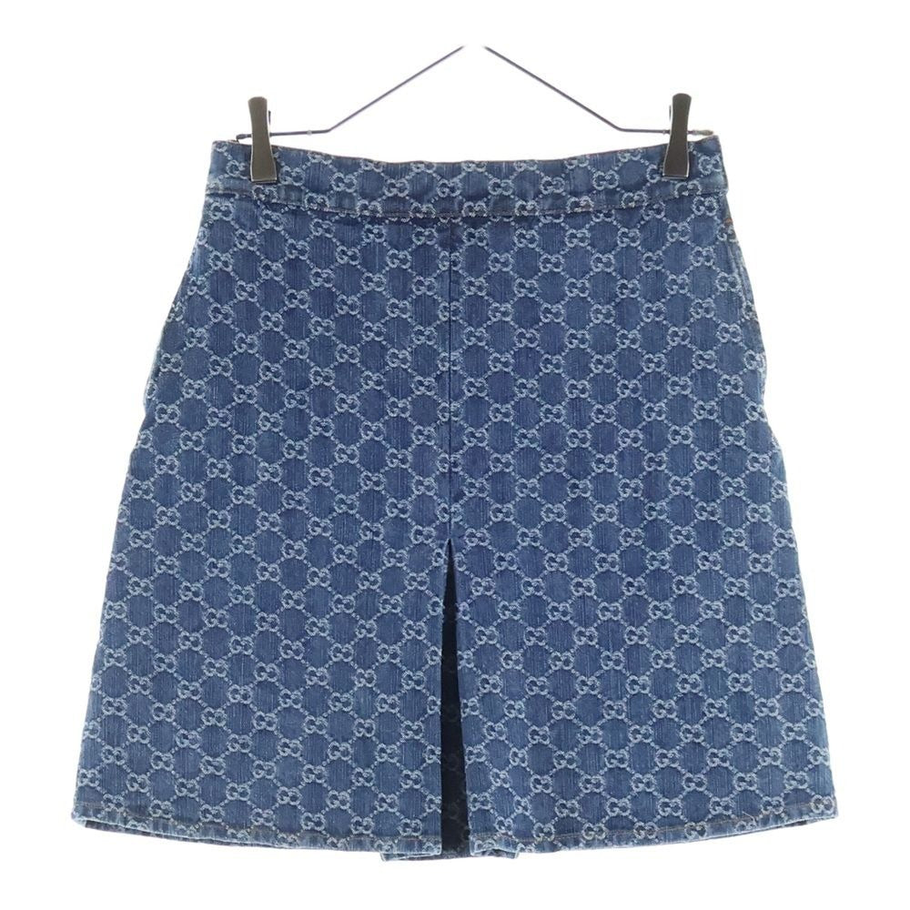 Gucci GG Jacquard Denim Fuscato Indigo Blue