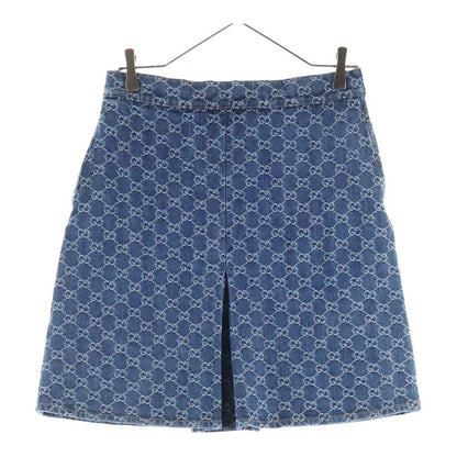Gucci GG Jacquard Denim Fuscato Indigo Blue