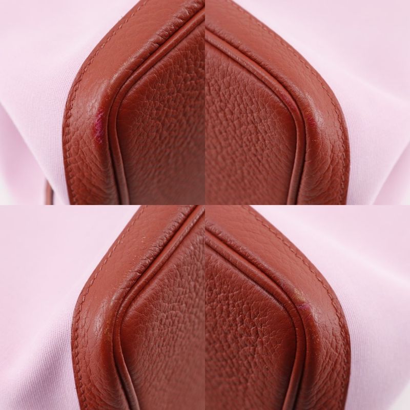 Hermes Garden Party PM Toile Officier Pink/red Y Ladies Tote Bag