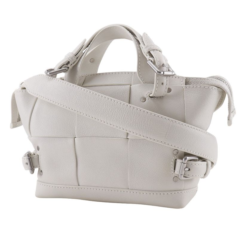 Bottega Veneta Bottega Veneta Arco Tool Bag Maxi Intre 2WAY Shoulder Calf White