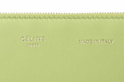 Celine Clutch Pouch Clutch Bag Ipad Case Celine Light Green Unused