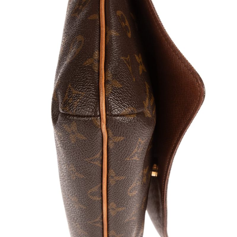 Louis Vuittonmusette Tango Brown Monogram Canvas A