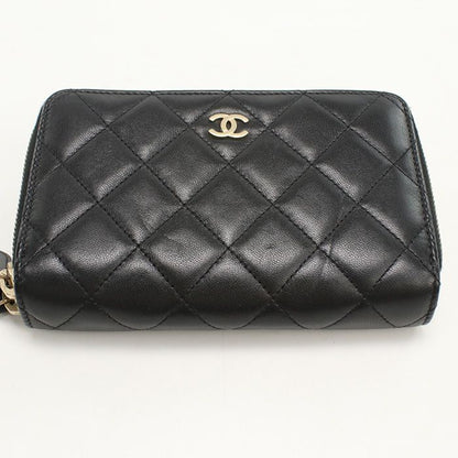 Chanel Round W Zip Wallet Long Wallet Round Zipper Lambskin 20788480 Ladies