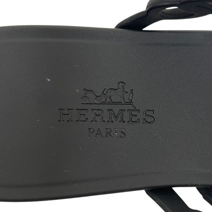Good Hermes Chaine D'ancre Rivage Rubber Sandals 36 23cm (9.06in) Equivalent