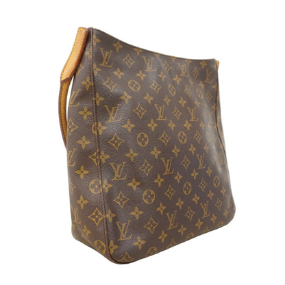 Louis Vuitton Shoulder Bag Monogram Looping GM Brown — view 2