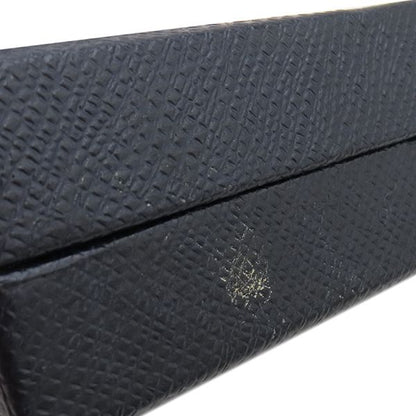 Prada Chain Wallet Saffiano Metal Shoulder Wallet Leather Nero Gold Hardware