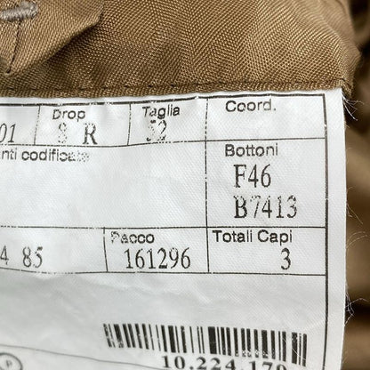 Hermes Coat Size 52 Men - Pt9201 Dark Brown And Ivory Long Sleeves / Chester /