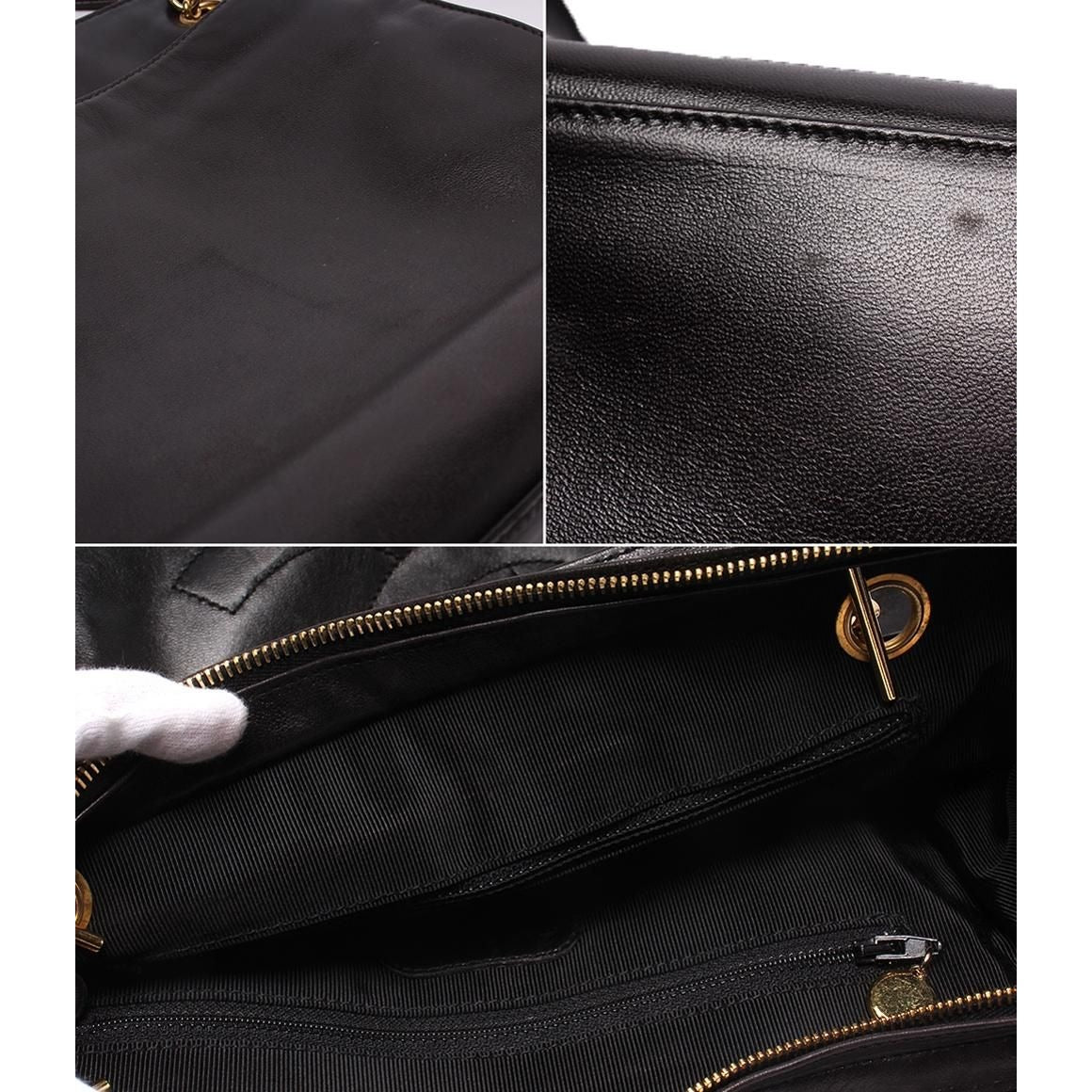 Chanel Chain Tote Lambskin Gold — view 7