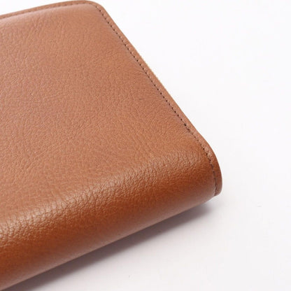 Cartier Round Wallet Marcello Brown Leather — view 5