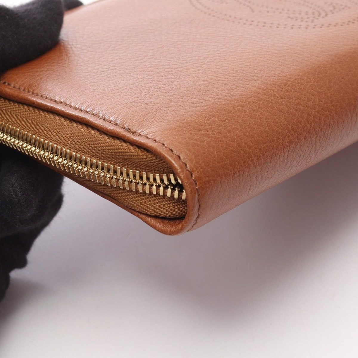 Cartier Round Wallet Marcello Brown Leather — view 6
