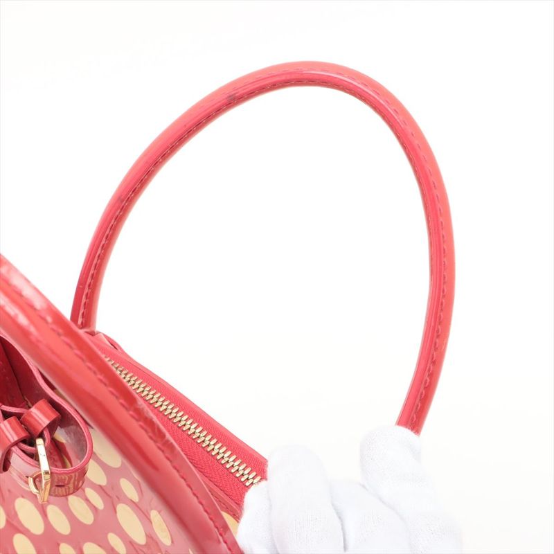 Louis Vuitton × Yayoi Kusama 12 Years Vernis Dot Infinity Lock It MM M91423